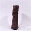 Una Healy Leak It Highheel Mid Calf Boot - Chocolate